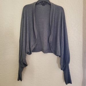 Forever21 long sleeve cover up shawl sweater Size L